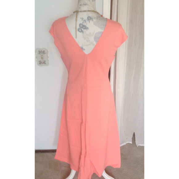 Zara V-neck Dress - Picture 2 of 3